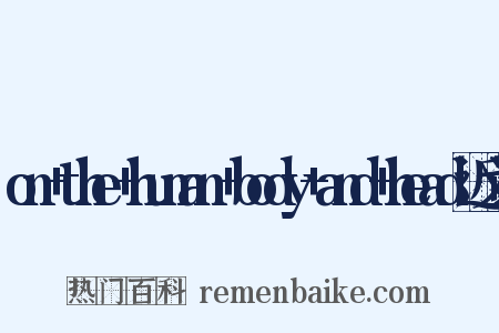 on+the+human+body+and+head近义词是什么意思的图片